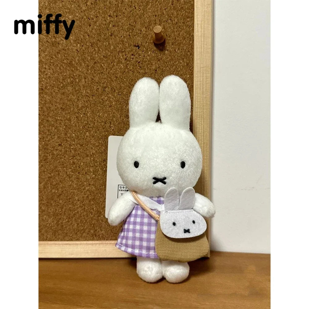 Kawaii Cute Miffy Plush Doll Pendant Peripheral Gifts Kawaii Cute Miffy Plush Doll Pendant Peripheral Gifts